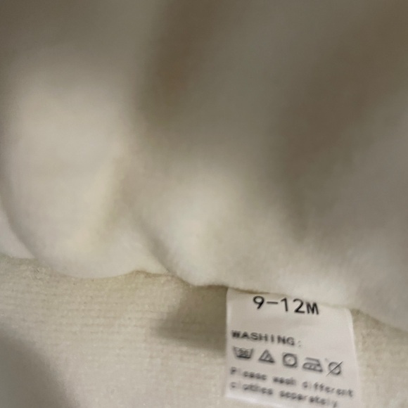 Baby/Toddler Polka Dot Teddy Bear Fleece Hooded Jacket with Ears - Picture 4 of 8